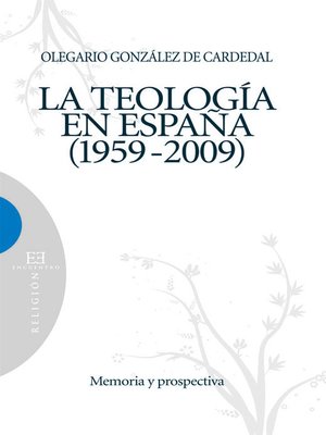 cover image of La teología en España 1959-2009